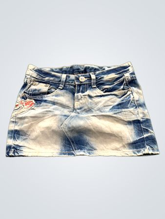 MRY WEAR JEANS Denim Skirt with Embellishments