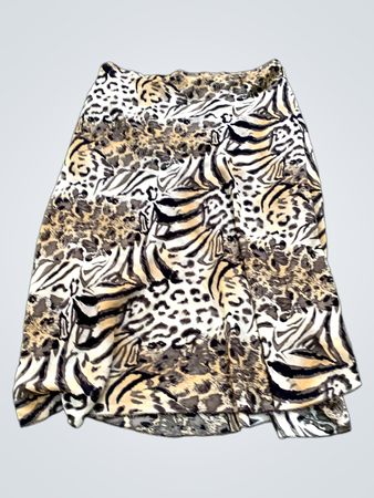 Animal Print Skirt