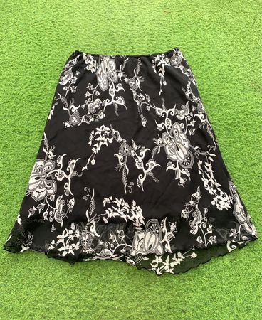 J'ESPÉRE Jupes Imprimé Floral Noir