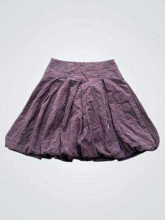 Kookai Brown Corduroy Bubble Skirt