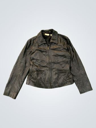 Ann Taylor Lederjacke