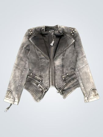 Veste en jean cloutée NEVADA LOVE