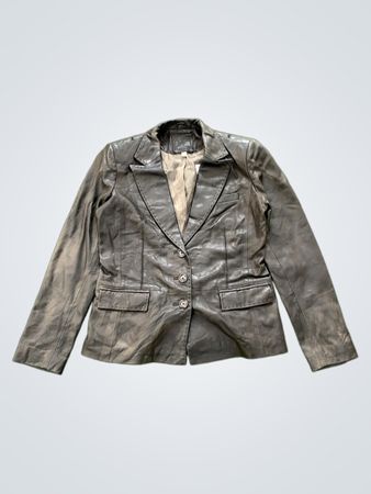 Tristan Leather Blazer