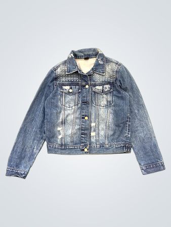 Tinsel Town Embellished Denim Jacket