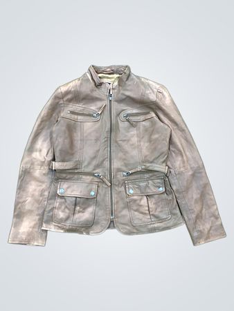 BC Best Connections Brown Leather Jacket