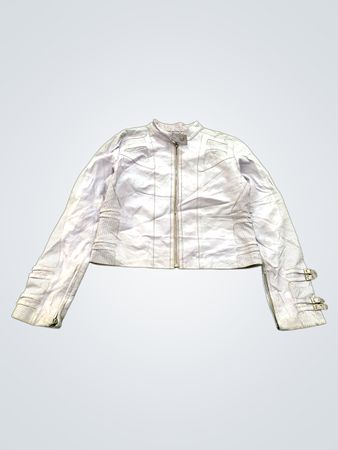 OSCAR LEOPOLD Women's Cropped Leather Jacket