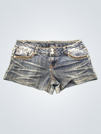 Blue Denim Shorts