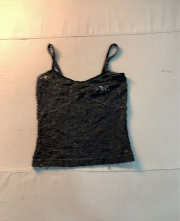 Essential Black Lace Camisole