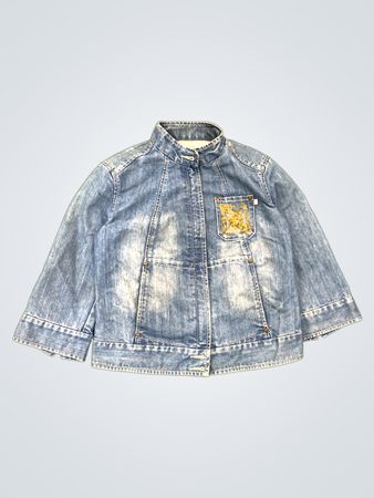 Sink Jeans Denim Jacket with Embroidered Pocket