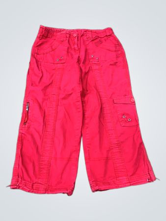Style & Co. Red Cargo Capris