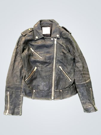 MNG Genuine Leather Bikerjacke