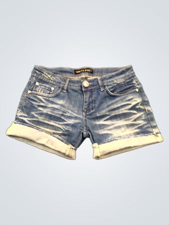 Monicas Jeans Damen-Jeansshorts