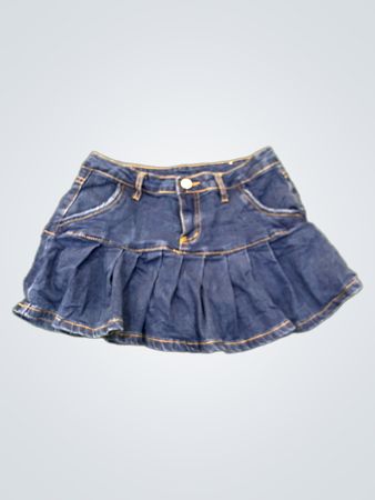 Blauer Jeansrock
