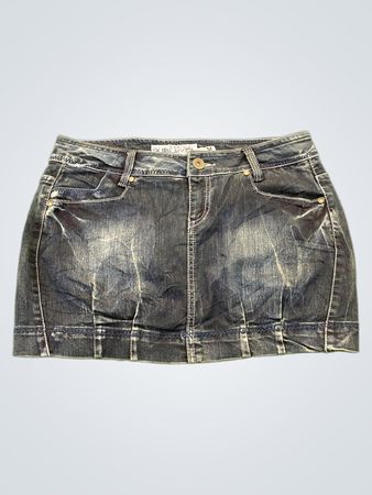 SUBLEVEL Damen Jeansrock Größe M