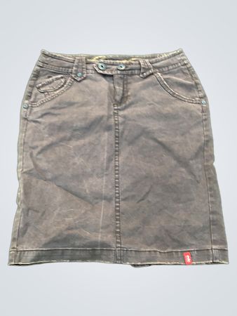 Esprit Damen Jeansrock in Braun