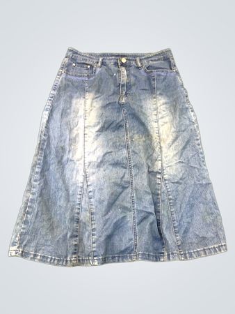 RE & X Women's Denim Rock Größe 46