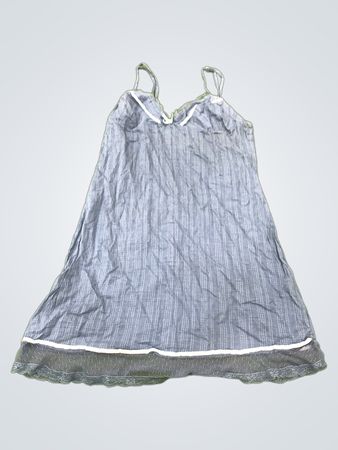 ICI & Maintenant Blue Striped Nightgown