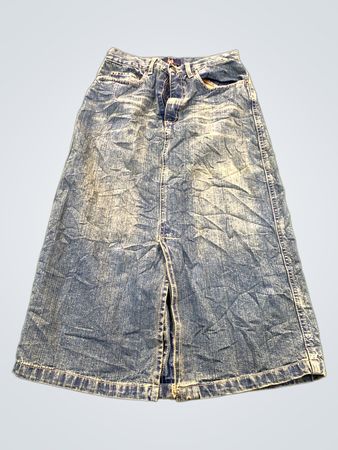 Bsk Jeans Denim Maxi-Rock