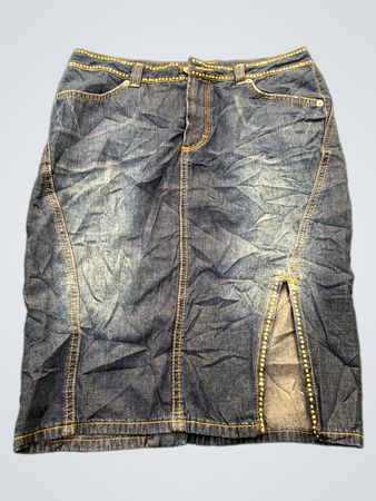 Versace Jeans Couture Denim-Midirock