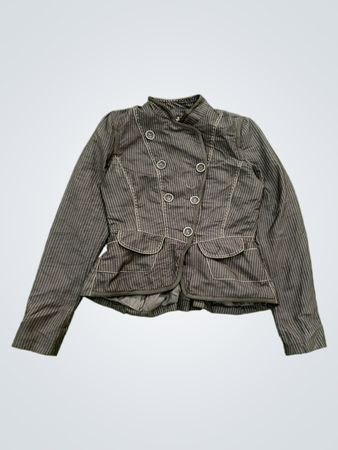 Veste croisée à rayures pour femme JUNONA