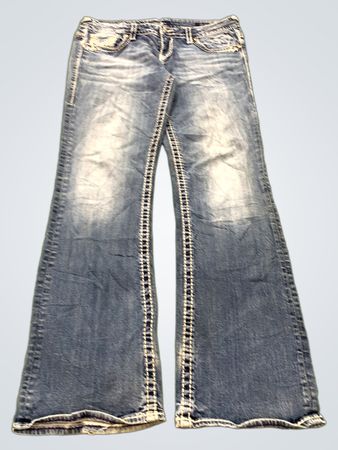 VIGOSS Damen Schlagjeans