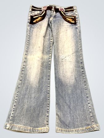 Eleanor Annamaria Damen Schlagjeans