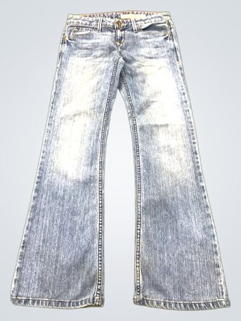 DKNY Jeans ausgestellte Denim-Hose