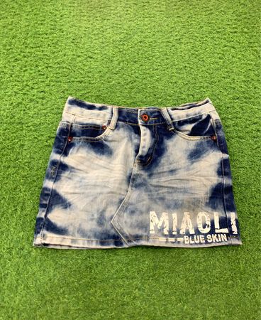 MIAOLI BLUE SKIN Jeansrock