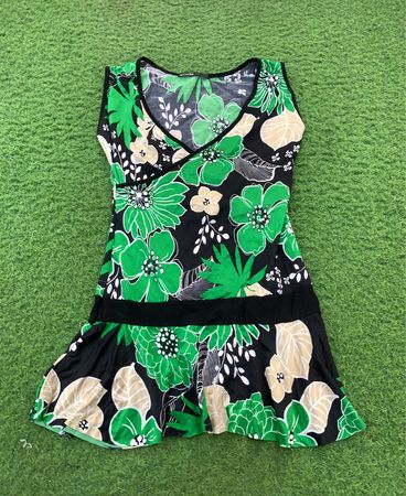 Vidrio ärmelloses Kleid mit Blumenmuster