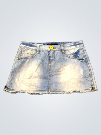 YISHION JEANS Damen-Jeansrock