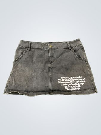Happy Sister Fashion schwarzer Denimrock