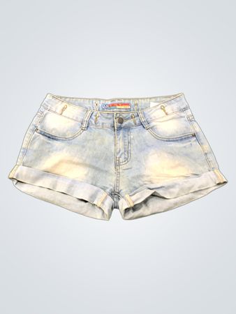 C-IN-C Fashion Jeans Light Wash Denim-Shorts