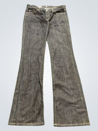 7 For All Mankind Bootcut Jeans mit Pailletten-Taschen
