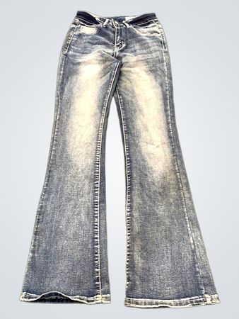 Blue Flare Jeans