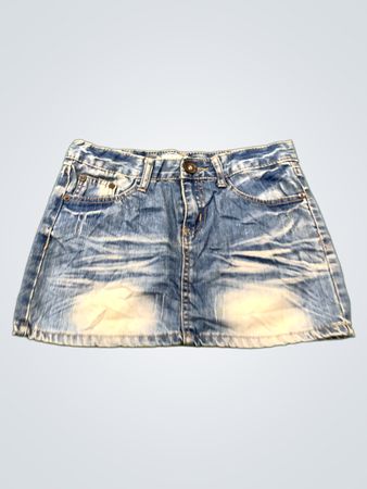 1969 Fashion Wear Jeans Denim Minirock
