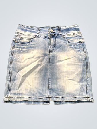 Miss Bonbon RELASHOu CREATION JEANS Jeansrock aus Denim