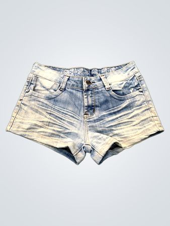 Hecn Jeans Damen Denim-Shorts