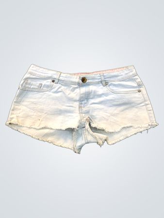Denim Co. Light Wash Denim-Shorts