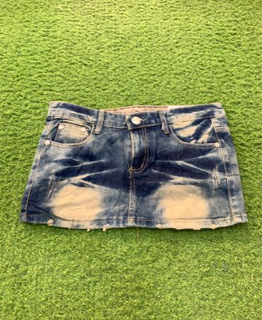 Jeans-Minirock
