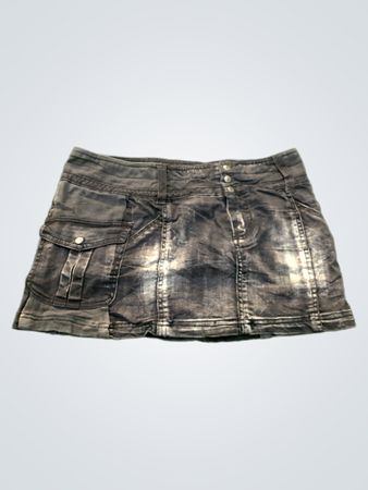 TOUGH Destroyed-Jeans-Minirock