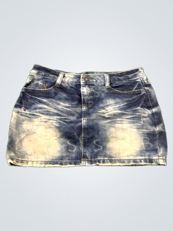Jeansrock mit dem Schriftzug „Jeans”