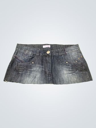 CECIL Women's Denim Mini Skirt