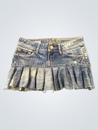 Upgecycelter American Eagle Denim-Minirock
