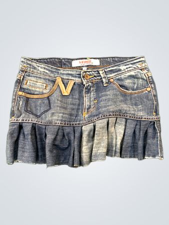 Upgecycelter VERDI JEANS Damen-Jeansrock Größe 30