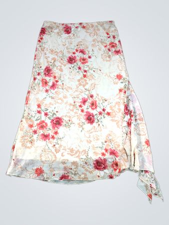 Rock mit Blumenmuster