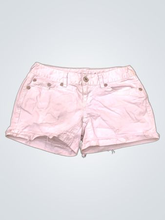 Maurices weiße Denim-Shorts