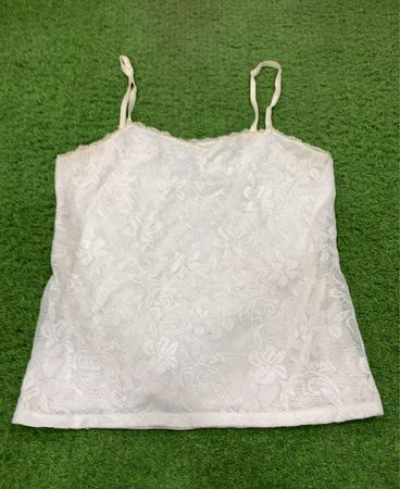 ELLE Lace Trim Cami Top