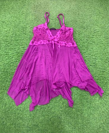 Avidlove Purple Babydoll Lingerie Top