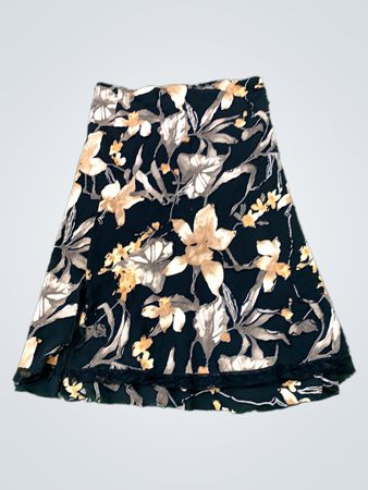 Capriccio del Re Made in Italy Floral Skirt