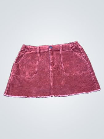 No Boundaries High Rise Corduroy Skirt